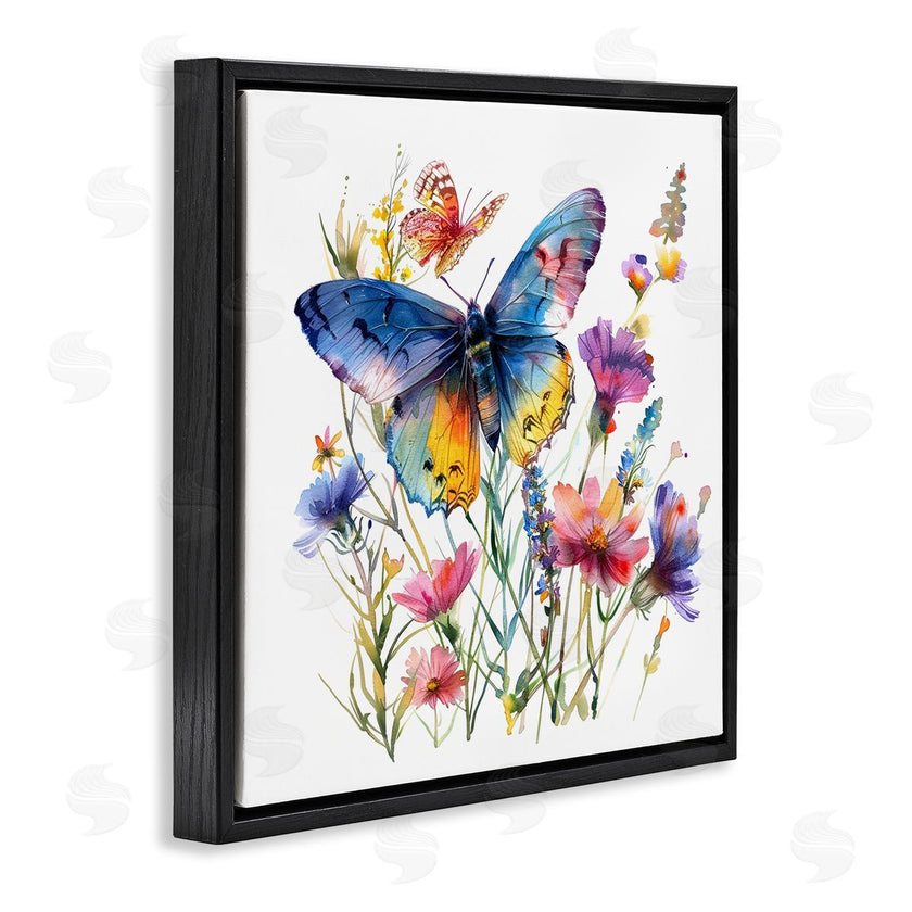 LSR Design Studio | Blue Toned Butterfly Garden