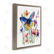 LSR Design Studio | Blue Toned Butterfly Garden