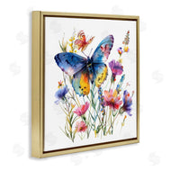 LSR Design Studio | Blue Toned Butterfly Garden