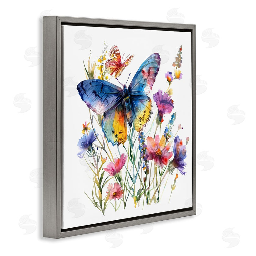 LSR Design Studio | Blue Toned Butterfly Garden