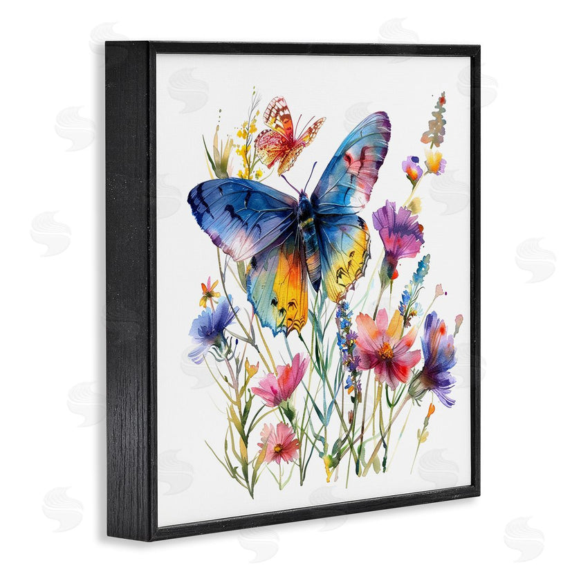 LSR Design Studio | Blue Toned Butterfly Garden