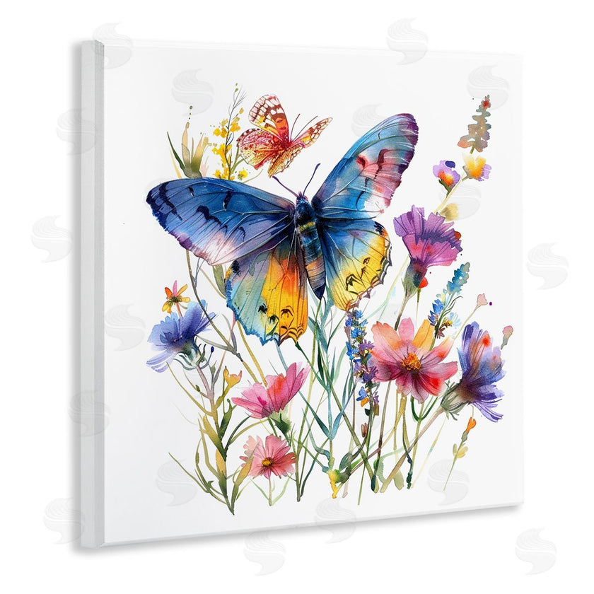 LSR Design Studio | Blue Toned Butterfly Garden