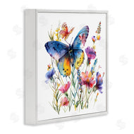 LSR Design Studio | Blue Toned Butterfly Garden