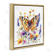 LSR Design Studio | Garden Flowers & Butterfly
