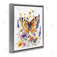 LSR Design Studio | Garden Flowers & Butterfly