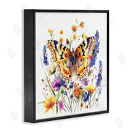LSR Design Studio | Garden Flowers & Butterfly