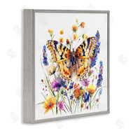 LSR Design Studio | Garden Flowers & Butterfly