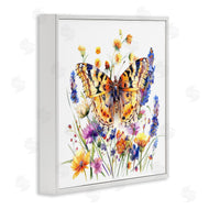 LSR Design Studio | Garden Flowers & Butterfly