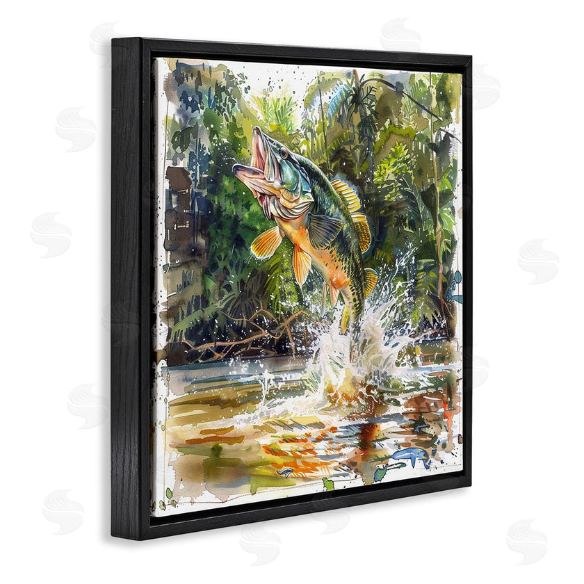 LSR Design Studio | Jumping Bass Fish