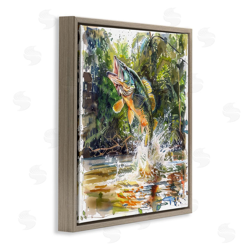LSR Design Studio | Jumping Bass Fish