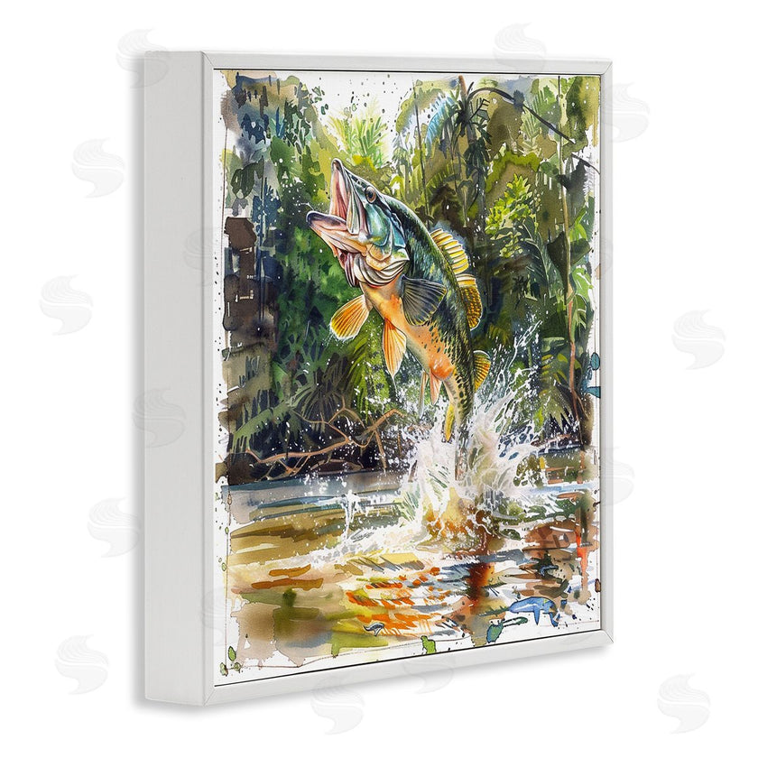 LSR Design Studio | Jumping Bass Fish