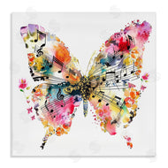 LSR Design Studio | Butterfly & Music Notes