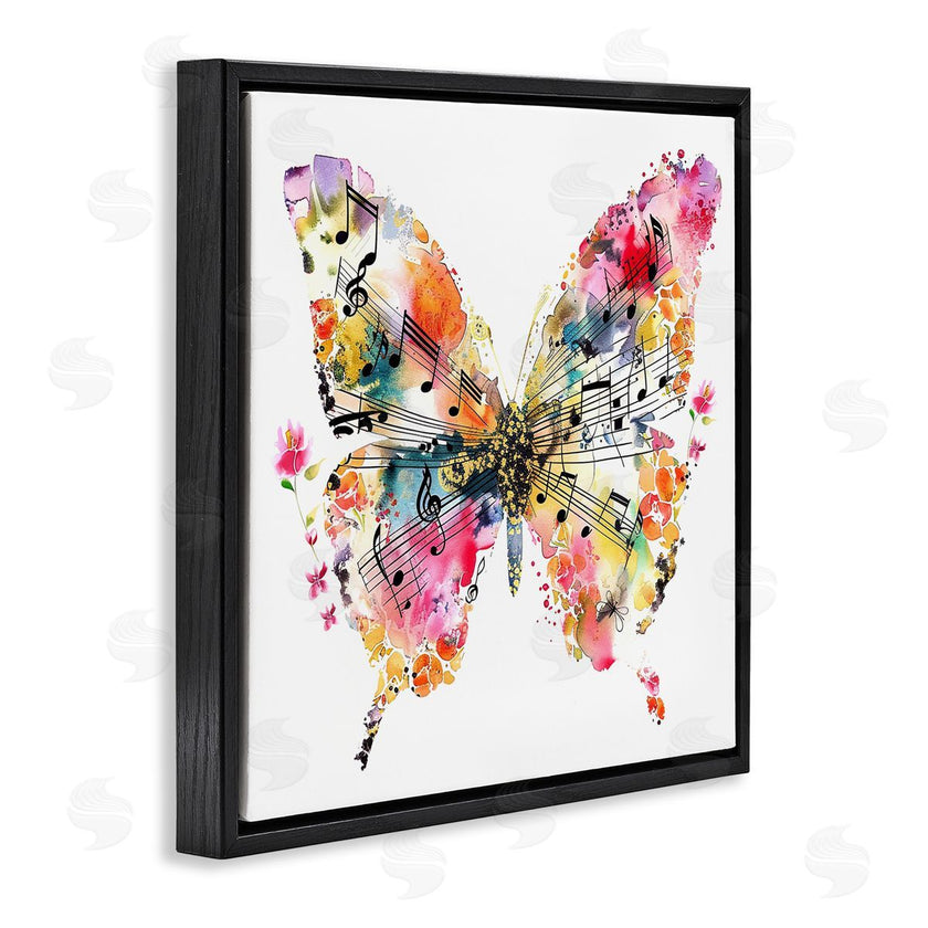 LSR Design Studio | Butterfly & Music Notes