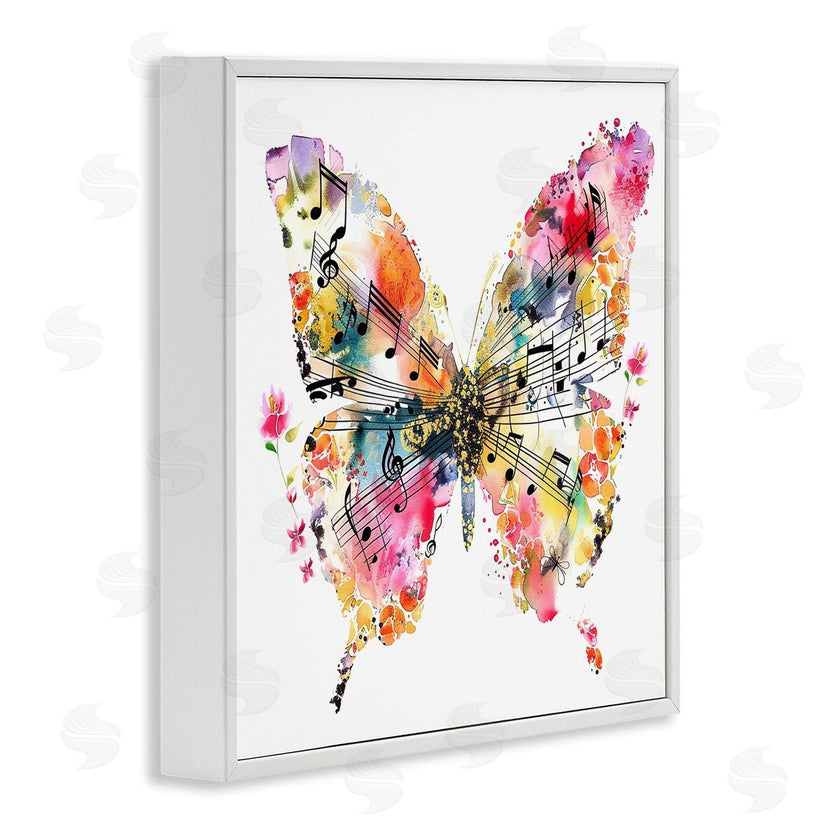 LSR Design Studio | Butterfly & Music Notes