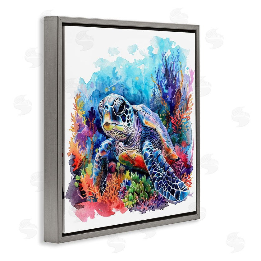 LSR Design Studio | Undersea Turtle & Coral