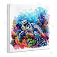 LSR Design Studio | Undersea Turtle & Coral
