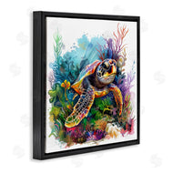 LSR Design Studio | Coral & Sea Life Turtle