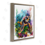 LSR Design Studio | Coral & Sea Life Turtle