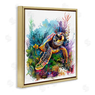 LSR Design Studio | Coral & Sea Life Turtle