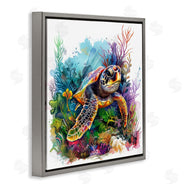 LSR Design Studio | Coral & Sea Life Turtle