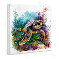 LSR Design Studio | Coral & Sea Life Turtle