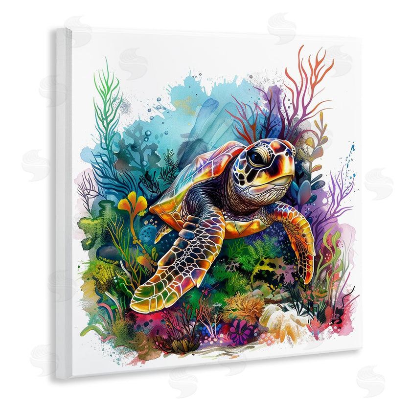 LSR Design Studio | Coral & Sea Life Turtle