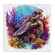 LSR Design Studio | Turtle & Purple Coral