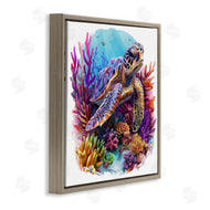 LSR Design Studio | Turtle & Purple Coral