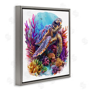 LSR Design Studio | Turtle & Purple Coral