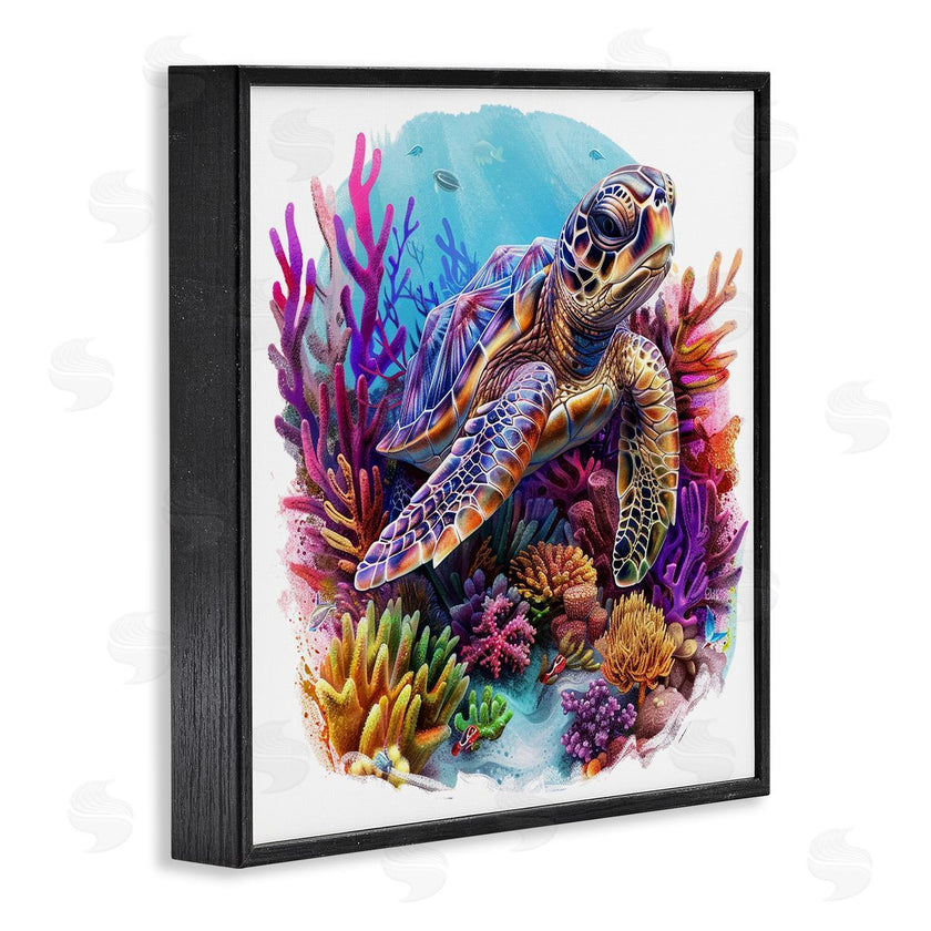 LSR Design Studio | Turtle & Purple Coral