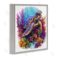 LSR Design Studio | Turtle & Purple Coral