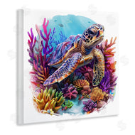 LSR Design Studio | Turtle & Purple Coral