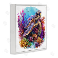 LSR Design Studio | Turtle & Purple Coral