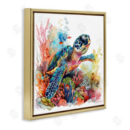 LSR Design Studio | Swimming Turtle Undersea