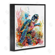 LSR Design Studio | Swimming Turtle Undersea