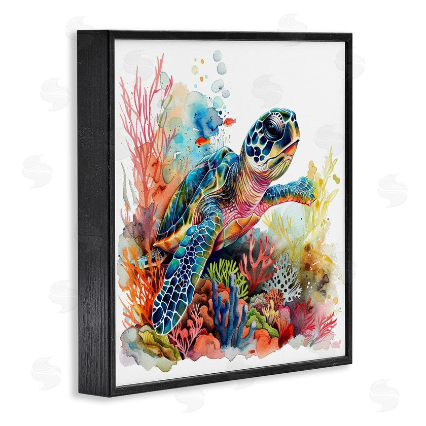 LSR Design Studio | Swimming Turtle Undersea