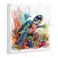 LSR Design Studio | Swimming Turtle Undersea