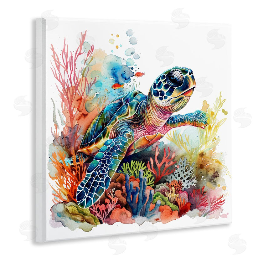 LSR Design Studio | Swimming Turtle Undersea