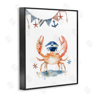 LSR Design Studio | Crab in Sailor Hat