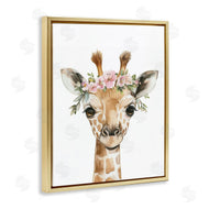 LSR Design Studio | Nursery Floral Giraffe