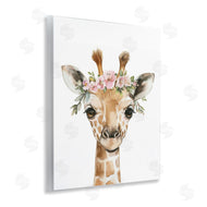 LSR Design Studio | Nursery Floral Giraffe