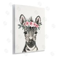 LSR Design Studio | Nursery Floral Zebra