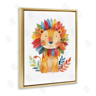 LSR Design Studio | Rainbow Blooms Lion