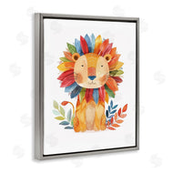 LSR Design Studio | Rainbow Blooms Lion