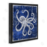 Paul Brent | Rustic Indigo Octopus