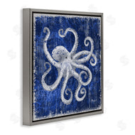 Paul Brent | Rustic Indigo Octopus