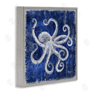 Paul Brent | Rustic Indigo Octopus