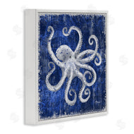 Paul Brent | Rustic Indigo Octopus