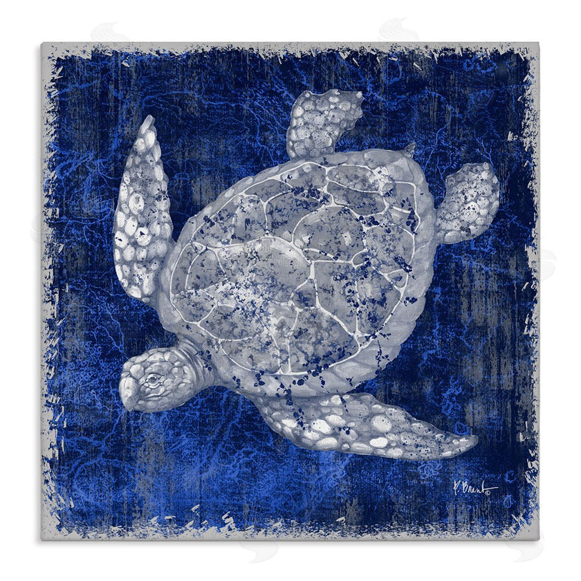 Paul Brent | Rustic Indigo Turtle