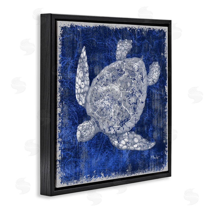 Paul Brent | Rustic Indigo Turtle
